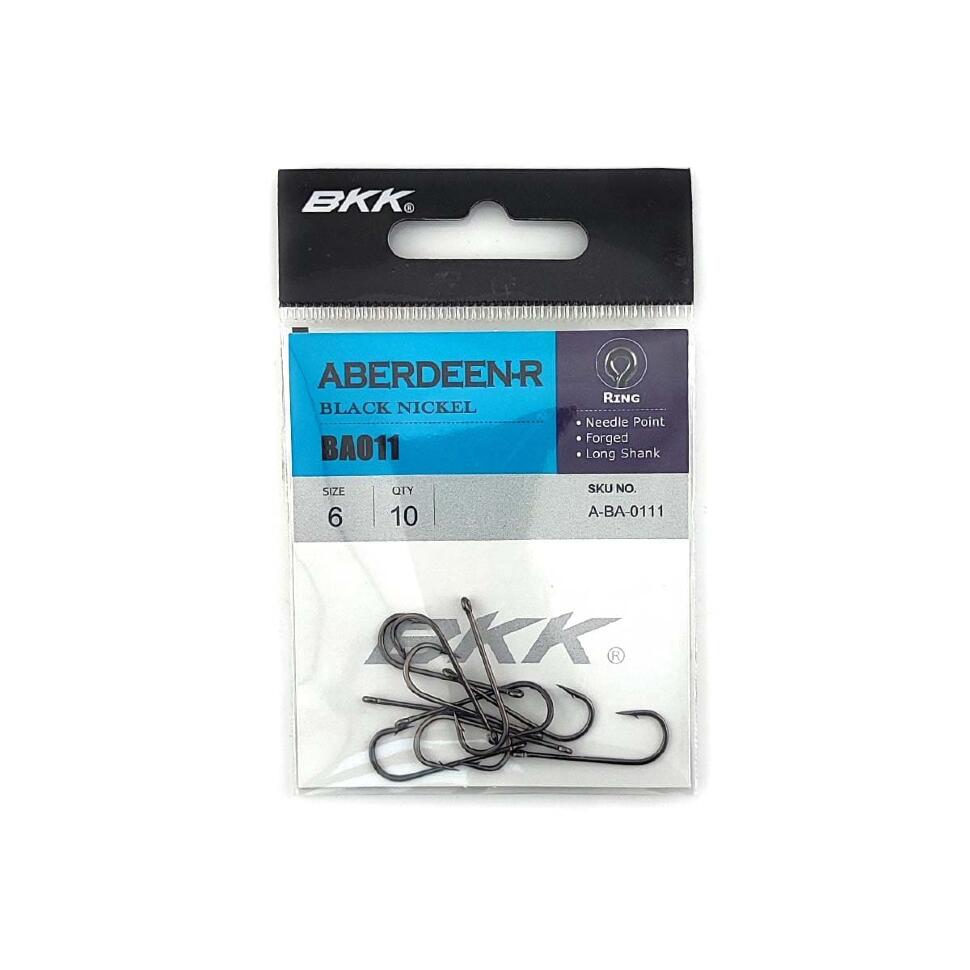 Крючки BKK Aberdeen-R Diamond Black Nickel