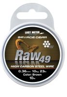 Поводковый материал Savage Gear RAW49 Steelwire 10m