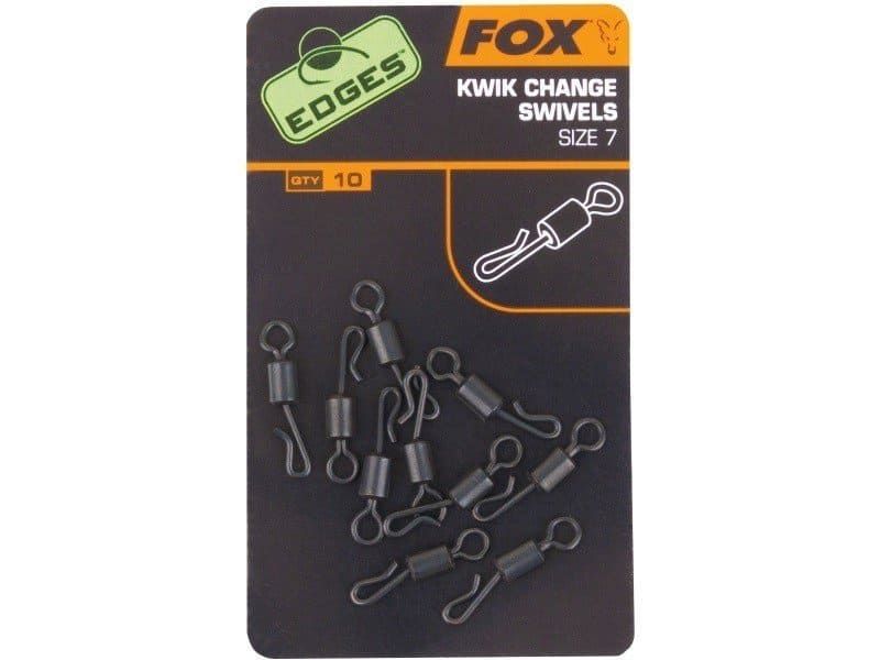 Вертлюжок с быстросьемом FOX Edges Kwik Change Swivel