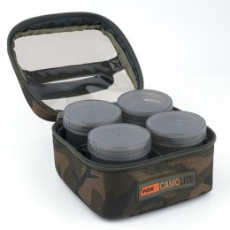Сумка для насадок FOX Camolite Glug 6 Pot Case