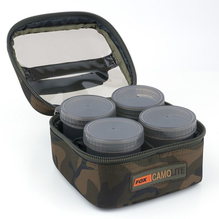 Сумка для насадок FOX Camolite Glug 6 Pot Case