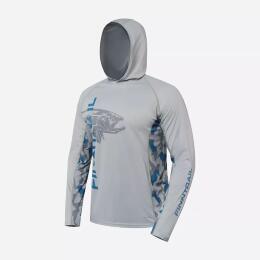 Лонгслив Finntrail Wave Big Fish 6609 Grey