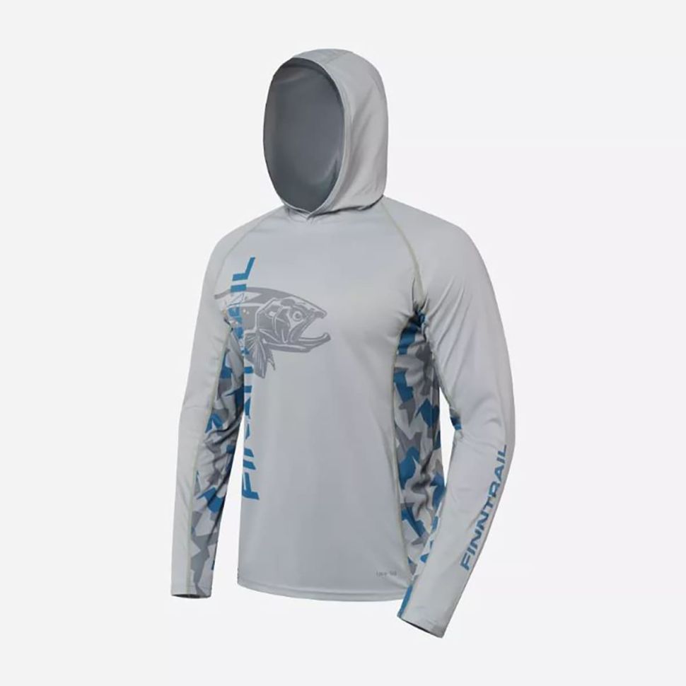 Лонгслив Finntrail Wave Big Fish 6609 Grey