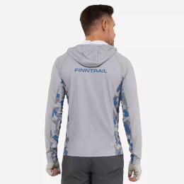 Лонгслив Finntrail Wave Big Fish 6609 Grey