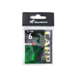 Карповые крючки Hayabusa Z-1 Black Nickel