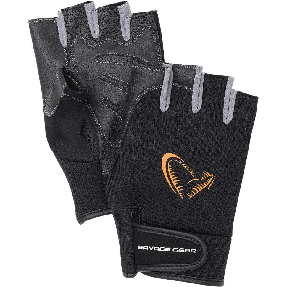 Перчатки Savage Gear Neoprene Half Finger