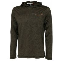 Толстовка с капюшоном Savage Gear Fighter Burnt Olive Melange