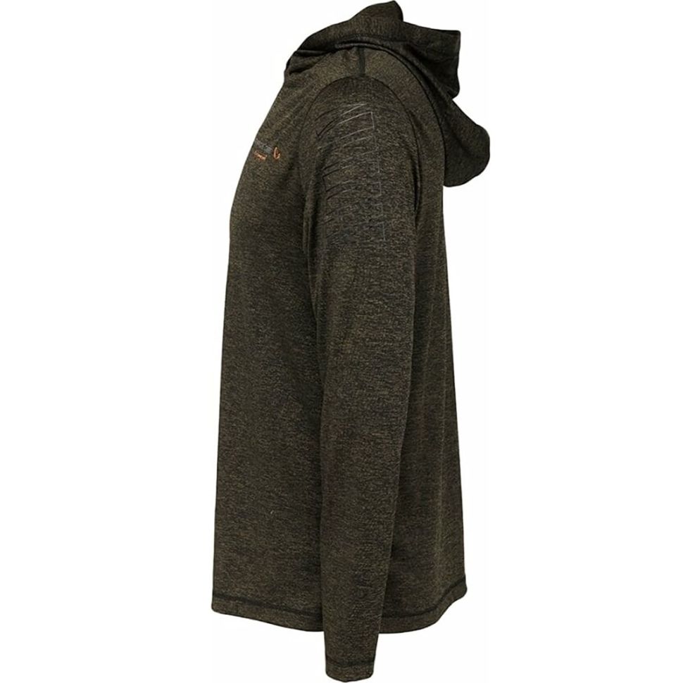 Толстовка с капюшоном Savage Gear Fighter Burnt Olive Melange
