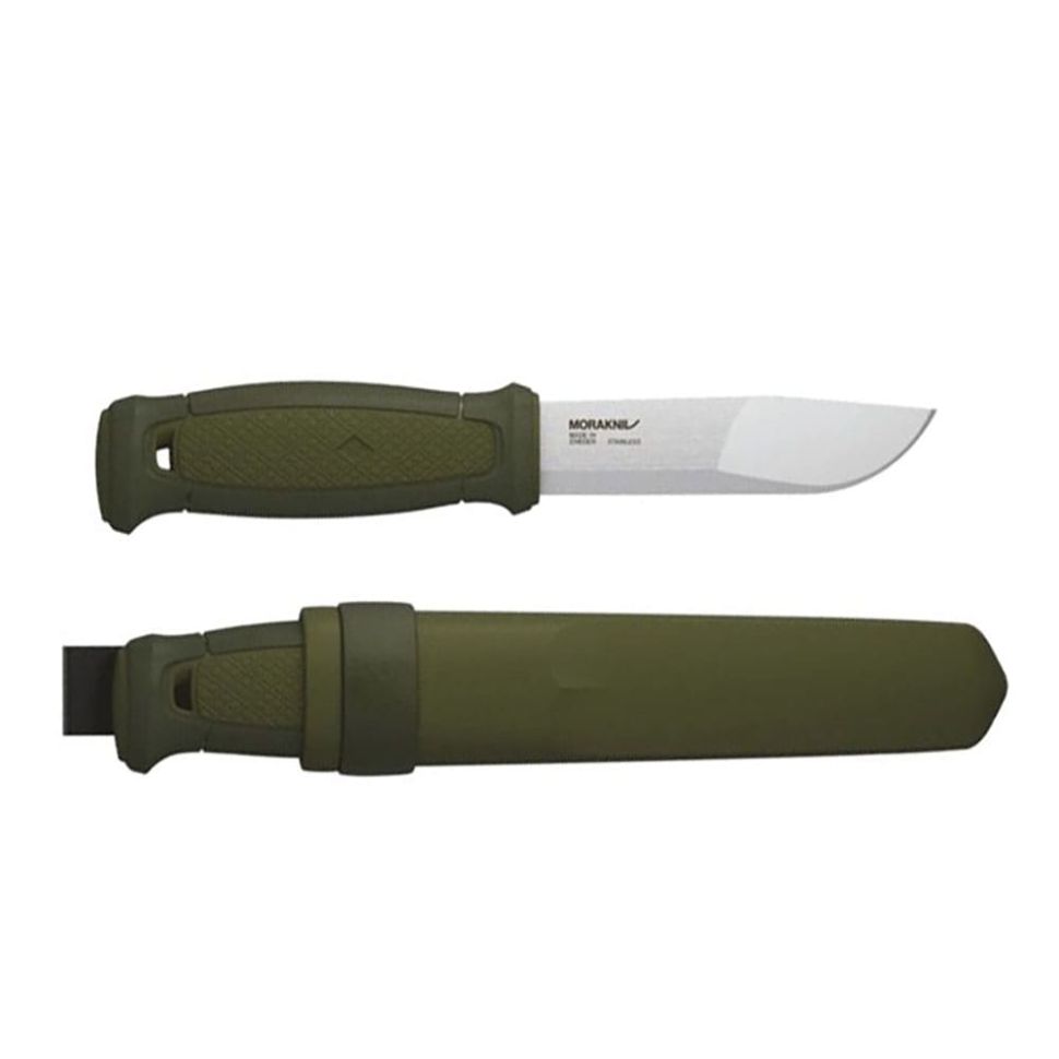 Нож Morakniv Kansbol SS Green stainless steel (чехол: полимер) ц: зеленый