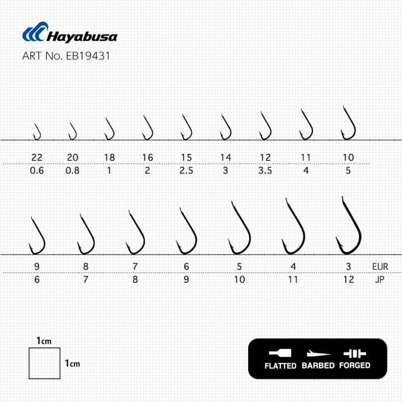 Крючки Hayabusa H.SDE194 BR