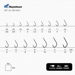Крючки Hayabusa H.SDE194 BR