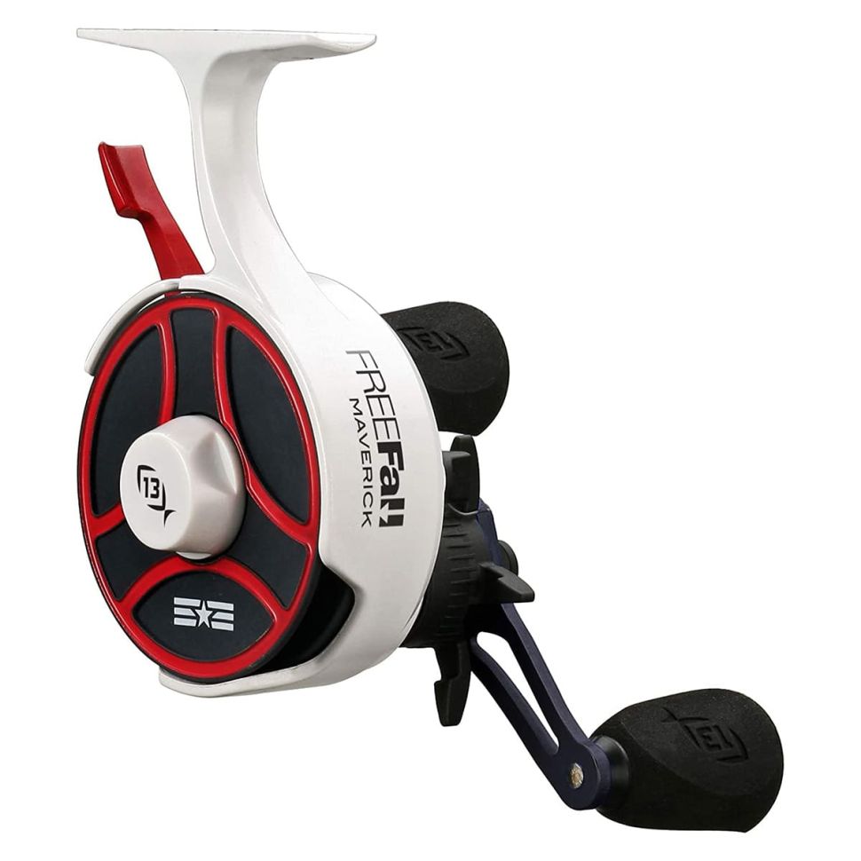 13 Fishing FreeFall Ghost Inline Ice Fishing Reel RH 2.5:1 - View #11