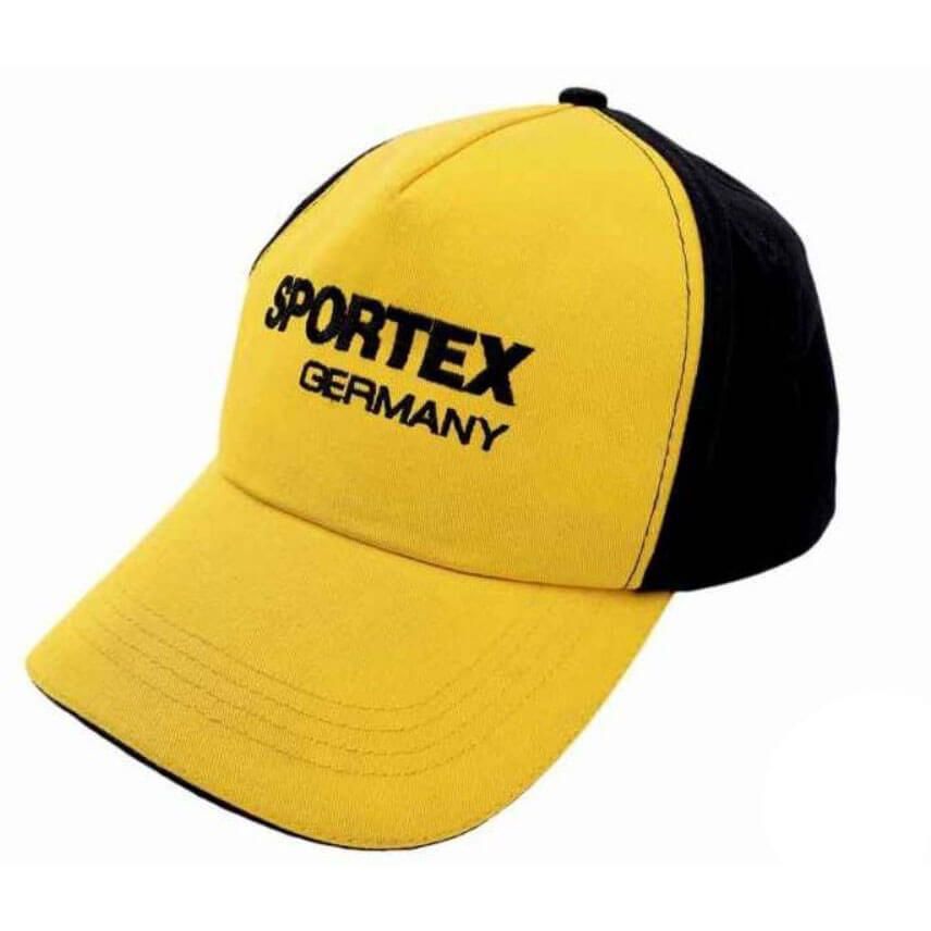 Кепка Sportex Base Cap front yellow, back black