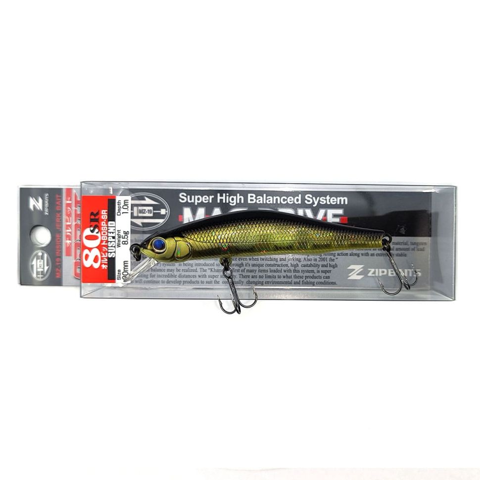 Воблер ZipBaits Orbit 80 SP-SR