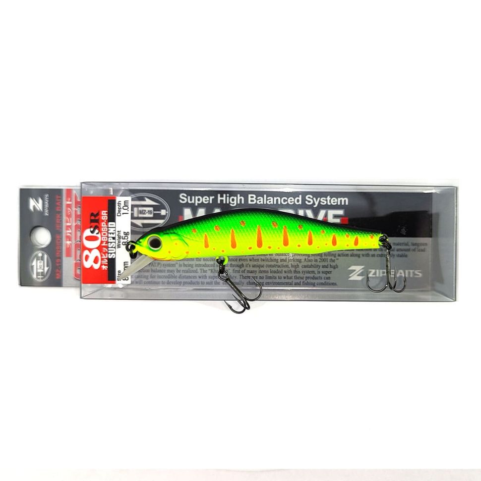 Воблер ZipBaits Orbit 80 SP-SR