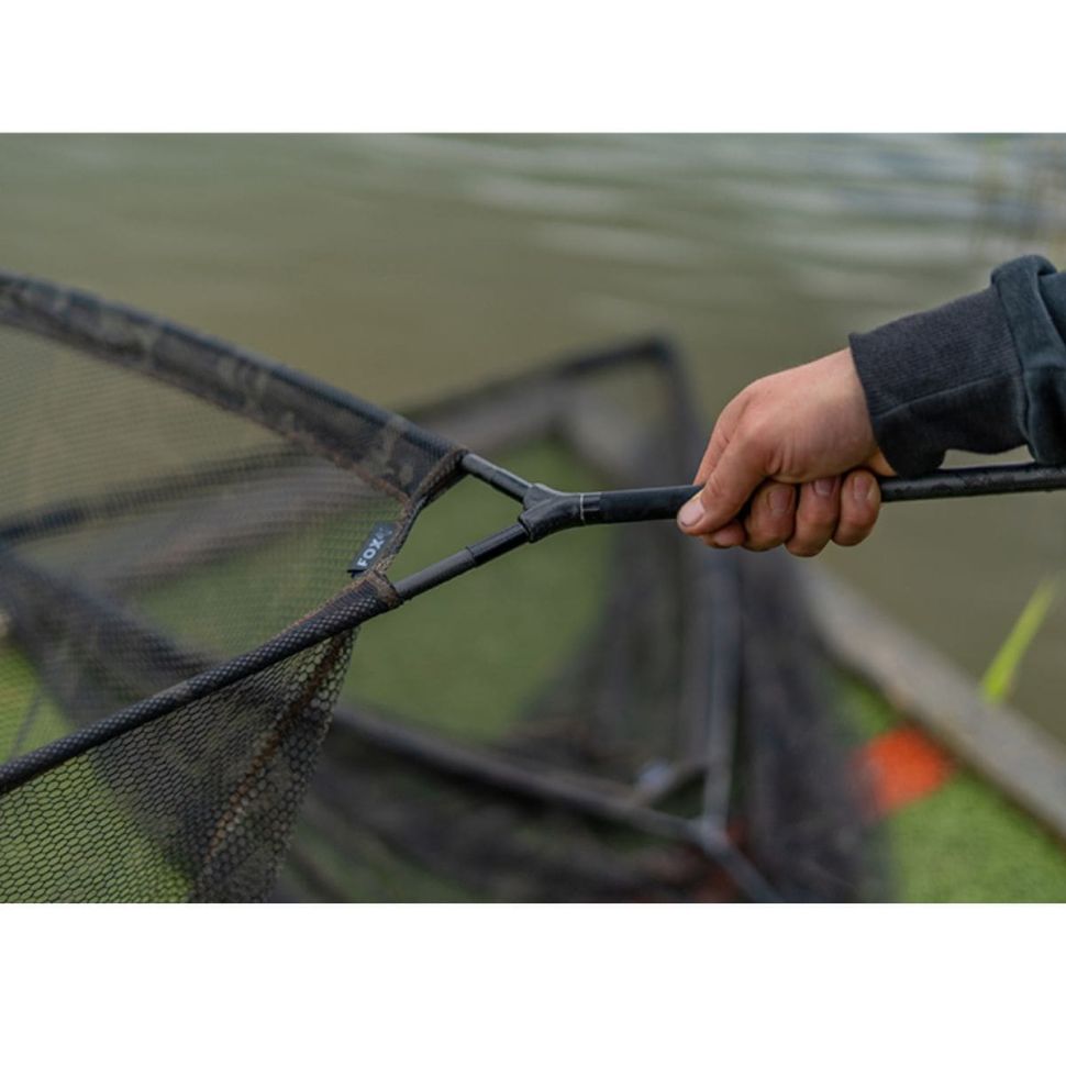 Подсак Fox International Horizon X6 Carbon Landing Net Camo Mesh