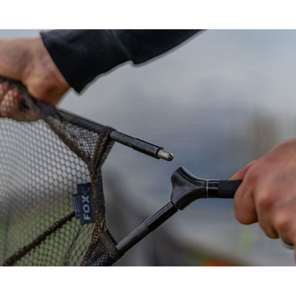 Подсак Fox International Horizon X6 Carbon Landing Net Camo Mesh