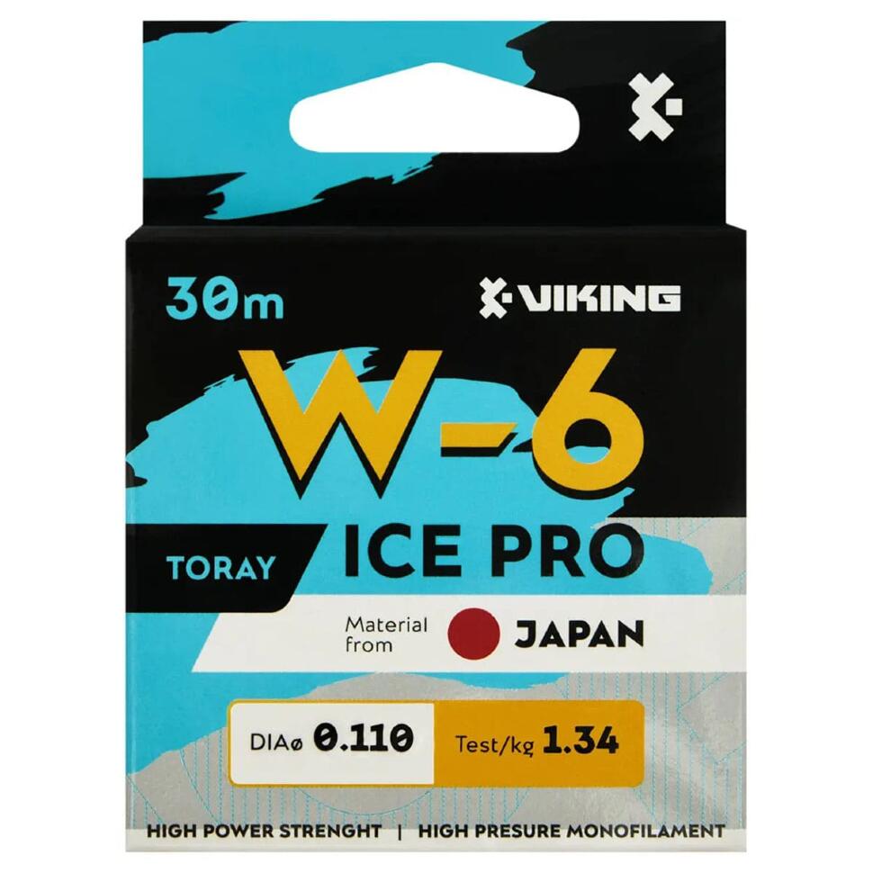 Леска Viking Fishing Ice Pro W-6 30m (clear)