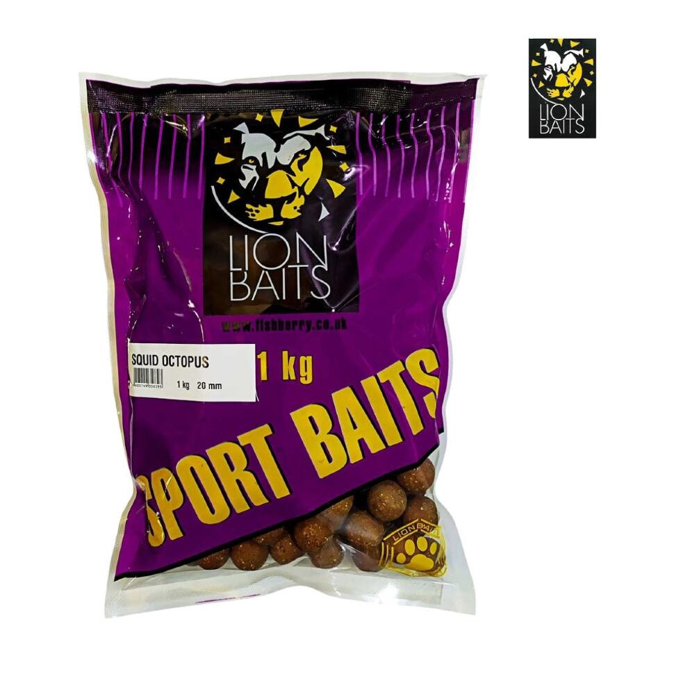 Бойлы тонущие Lion Baits серии Спорт 20мм, 1кг