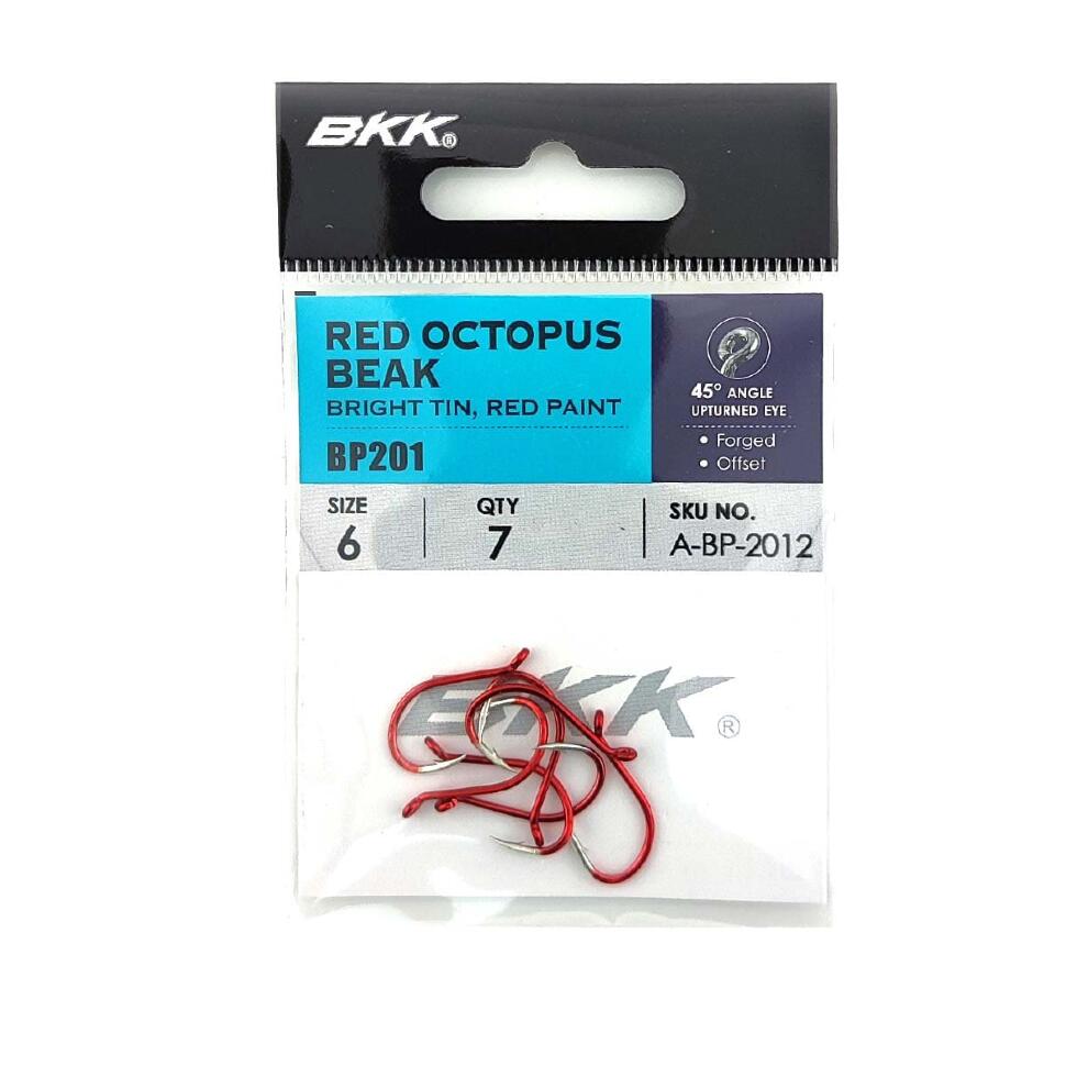 Крючки BKK Red Octopus Beak