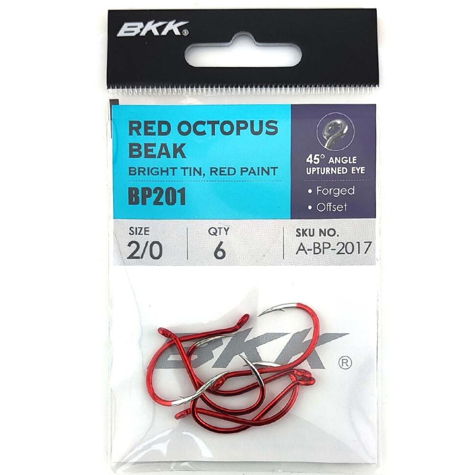 Крючки BKK Red Octopus Beak