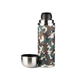 Термос бытовой, вакуумный, питьевой,(в текст.оплётке "Хаки") Арктика" 700 мл.