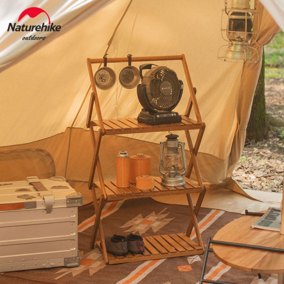 Комплект деревянных полок Naturehike NH20JJ016 Glamping