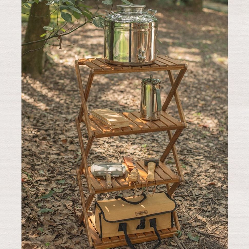 Комплект деревянных полок Naturehike NH20JJ016 Glamping
