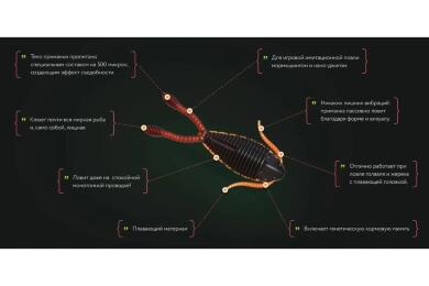 Силиконовая приманка Ojas Tisbe-27