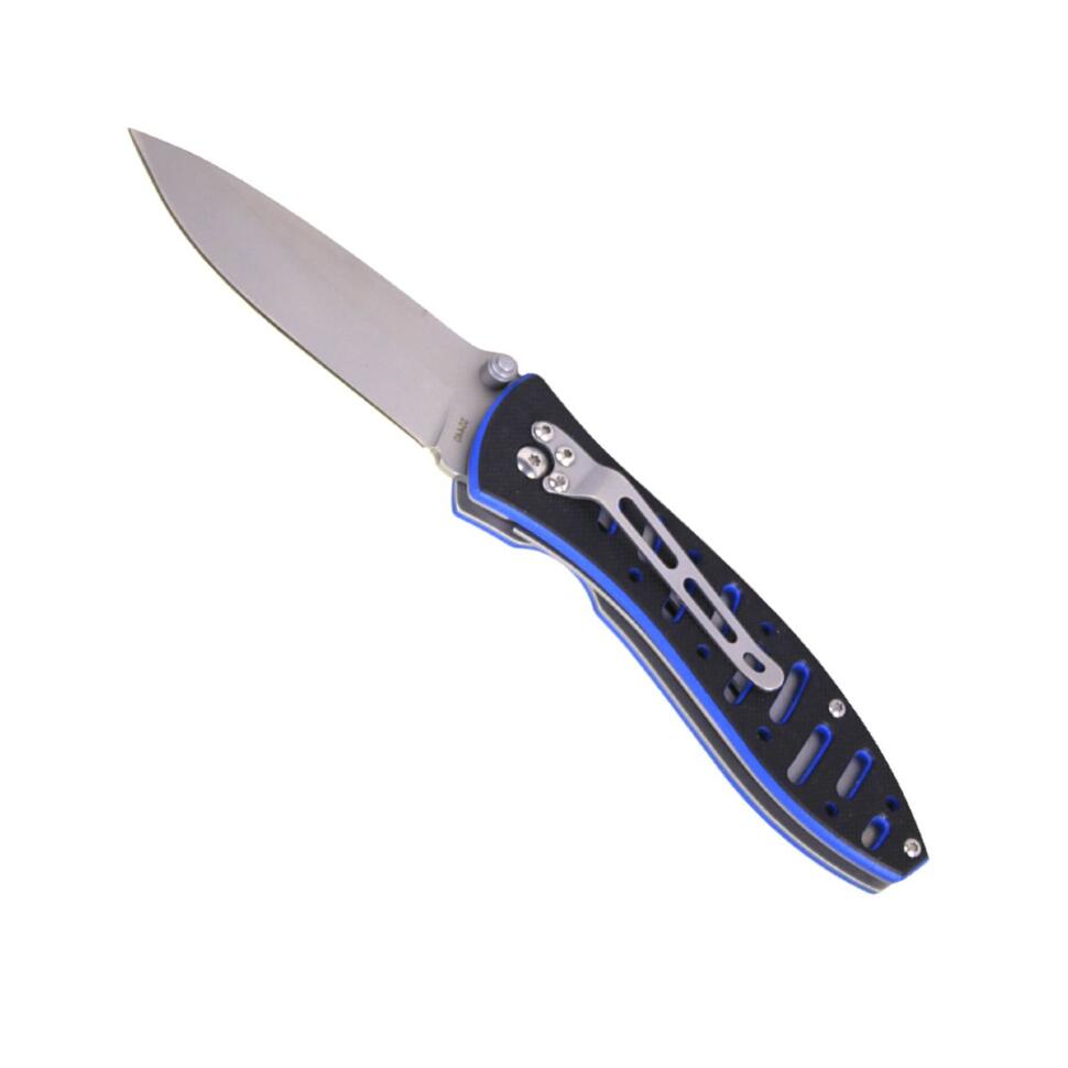 Нож туристический складной Green Way сталь 440C, дл.клинка 80 мм. 003 BL - ST