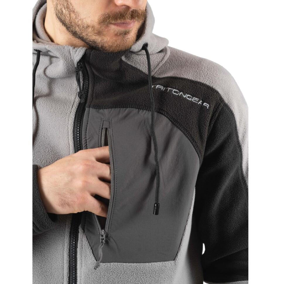 Толстовка Tritongear Rover Hood (Флис, Серый)