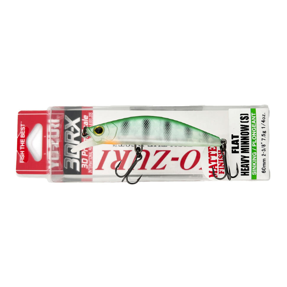 Воблер Yo-Zuri 3DR-X Flat Heavy Minnow (S) 60mm