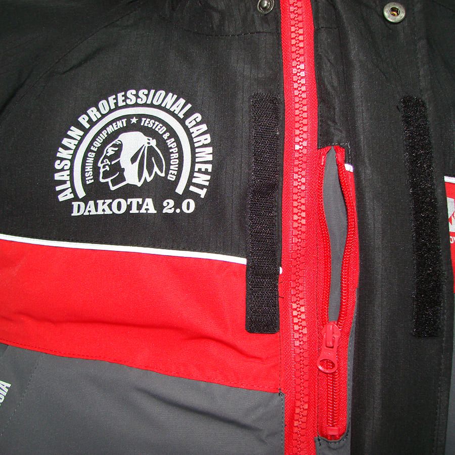 Костюм зимний Alaskan Dakota 2.0 красный/серый/черный