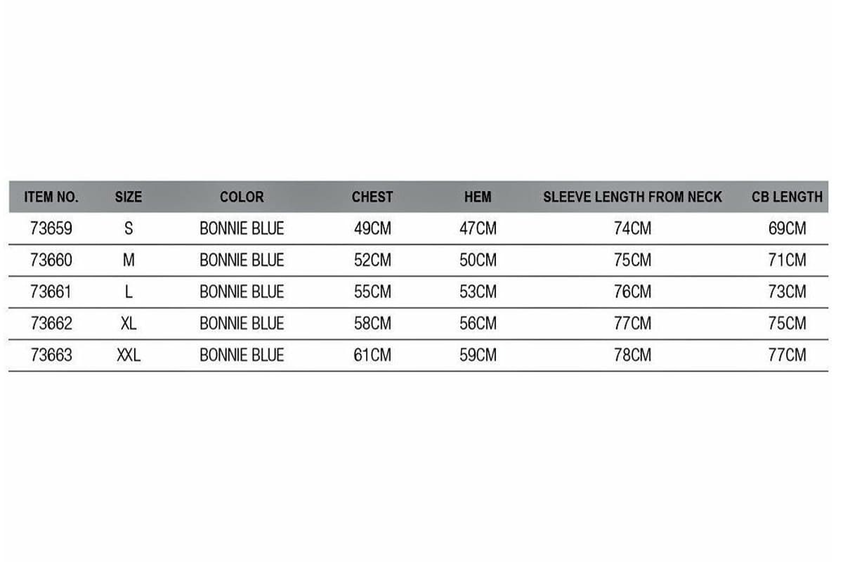 Футболка Savage Gear Aqua Uv Long Sleeve Tee Bonnie Blue