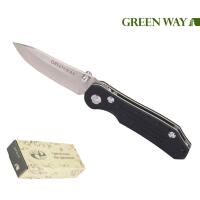 Нож туристический складной Green Way сталь 440C, дл.клинка 70 мм. 36FD - ST