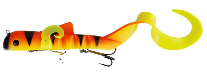 Мягкая приманка, оснащенная Savage Gear Alien Eel V2