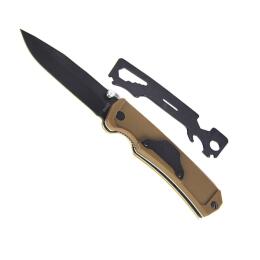 Нож туристический складной Green Way сталь 440C, дл.клинка 90 мм. 39FD - ST