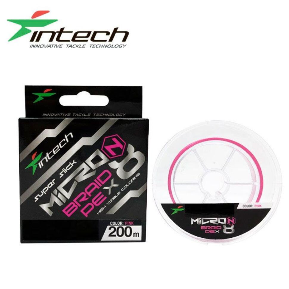 Шнур плетеный Intech MicroN PE X8 200m