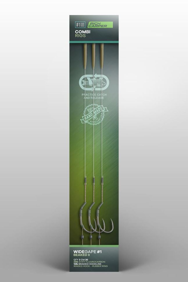 Поводки готовые Rich Carper Combi Rigs