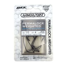 Крючки с огрузкой BKK ArmorPoint Permalock Weighted