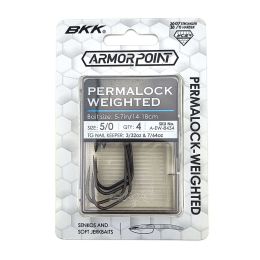 Крючки с огрузкой BKK ArmorPoint Permalock Weighted