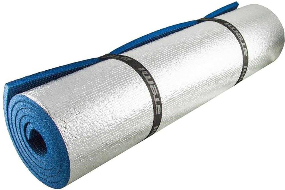 Коврик туристический металлизированный Atemi 1800*600*10мм, синий