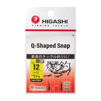 Карабин с вертлюгом Higashi Q-Shaped Snap