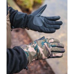 Перчатки камуфляжные Fox Camo gloves