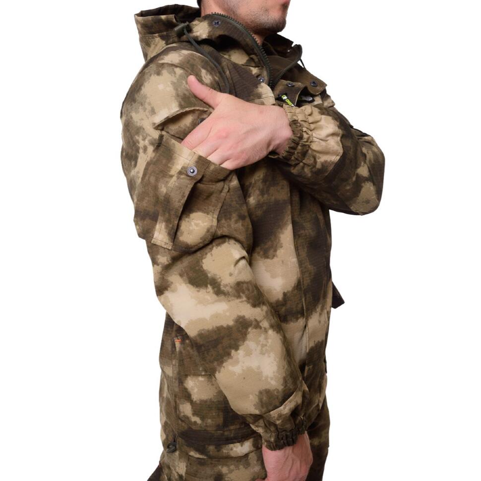 Костюм ГОРНЫЙ -5 (РипСтоп, Флис) Серый Мох ONERUS