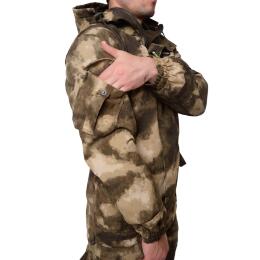 Костюм ГОРНЫЙ -5 (РипСтоп, Флис) Серый Мох ONERUS