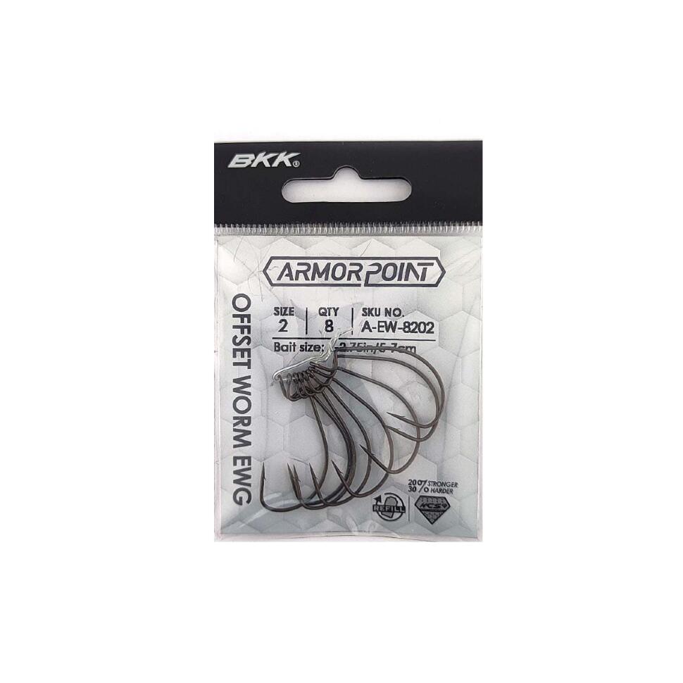 Крючки BKK Armorpoint Offset Worm EWG