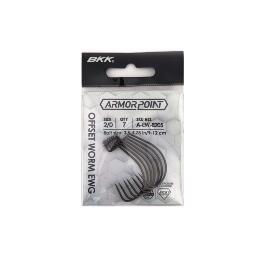 Крючки BKK Armorpoint Offset Worm EWG