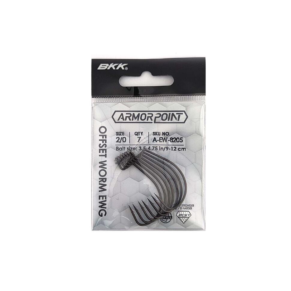 Крючки BKK Armorpoint Offset Worm EWG