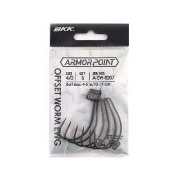 Крючки BKK Armorpoint Offset Worm EWG